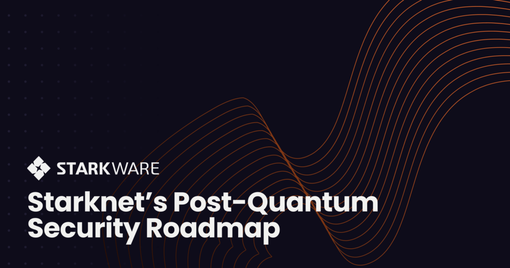 Starkware PQ Roadmap